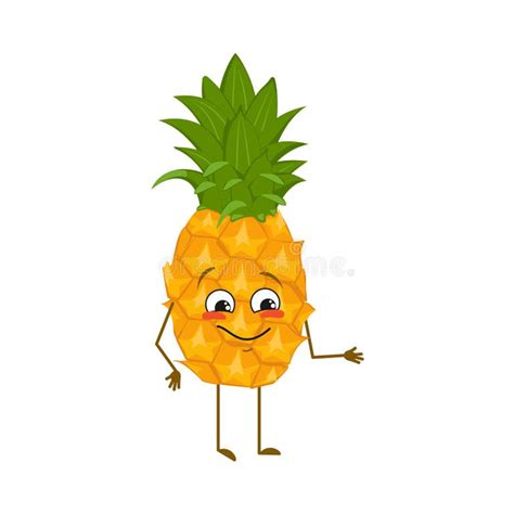 happy cute smiling fruit face stock illustrations  happy cute