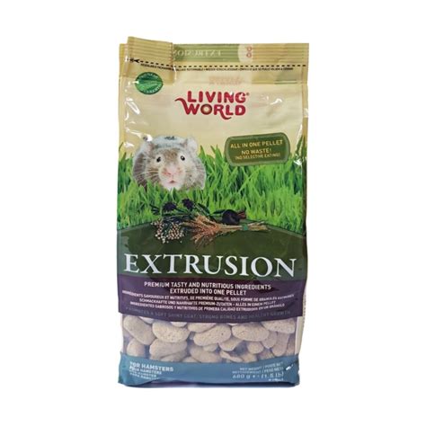 Alimento Living World Extrusion Para Hamster Fauna Salud