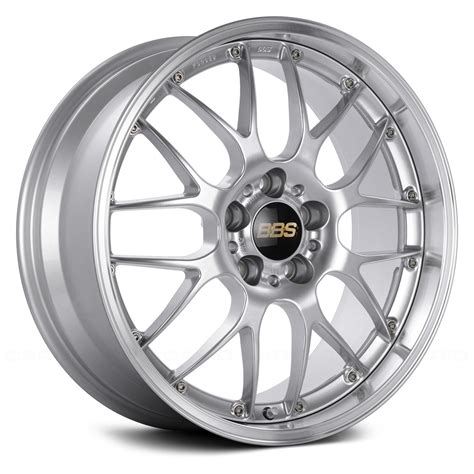 Bbs® Rs Wheels Diamond Silver With Dia Cut Rim And Clear Coat Rims