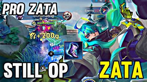 ZATA PRO GAMEPLAY STILL OP 12 KILLS ARENA OF VALOR AOV YouTube