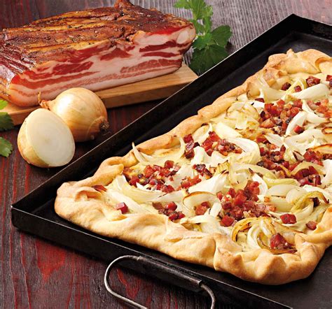 Flammkuchen Mit Zwiebel Und Speck Tante Fanny