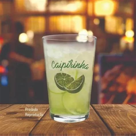 12 Copos Para Caipirinha Caipira Drinks 350 Ml Vidro Parcelamento Sem