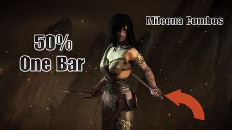 Mileena Combo With One Bar Mkx Piercing Variation Mkx