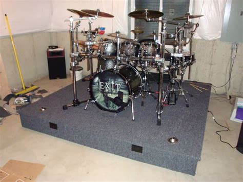 Drum Risers - DrumChat.com - Drummer Forum / DRUM FORUM for Drums | Drums, Music room office ...