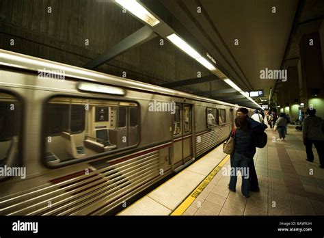 Subway in Los Angeles California Stock Photo - Alamy