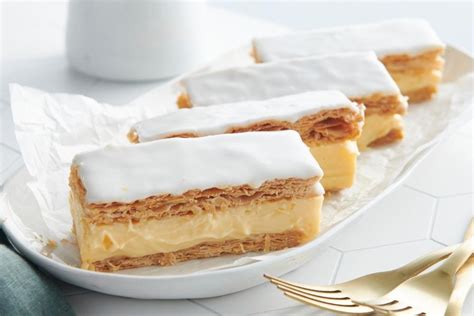 Vanilla Slice - Carême Pastry