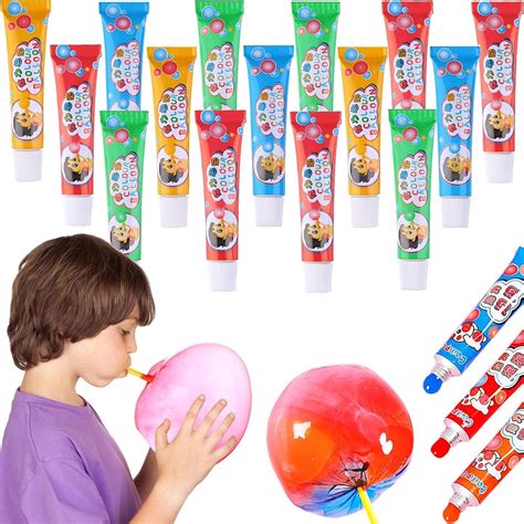 MAKINGTEC 20PCS Blow Plastic Bubbles Toy Set, Large Bubble Balloons
