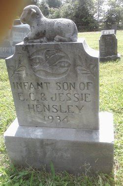 Benjamin Elijah Hensley 1934 1934 Mémorial Find a Grave