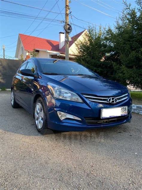 Хендай Солярис 2015 год в Иркутске, Hyundai Solaris 2015г рестайлинг ...