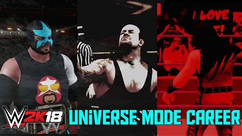 Insane Three Way Dance With Undertaker And Kane Wwe 2k18 Universe