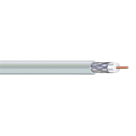 Syston Cable Technology RG6 Dual Shield 500 Ft White CM Coaxial Cable