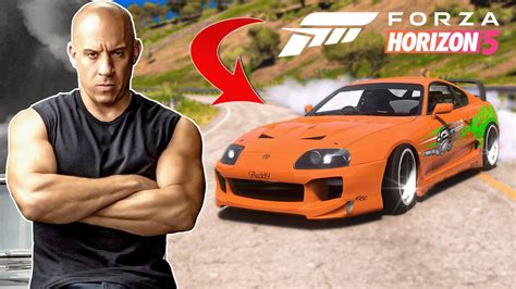 FORZA HORIZON 5 10 VOITURES CULTES DE FILMS LIVRÉE YouTube