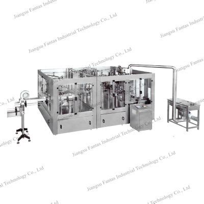 Automatic Aerated Drink Water Glass Pet Bottle Washing Capping Bottling In Hot Juice