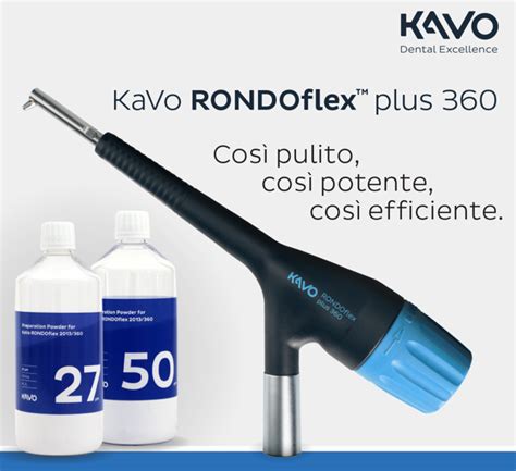 Kavo Rondoflex Plus Il Manipolo Per Air Abrasion Adatto A Tutte