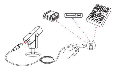 fifne AM8 AmpliGame Dynamic Mic with Touch User Manual