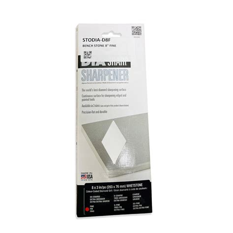 DMT Dia-Sharp Bench Stone Fine, 8" • Argus