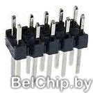 Разъем штыревой KLS1-207-2-10-S / PLD-10, штырь на плату 2x5pin, шаг 2.54