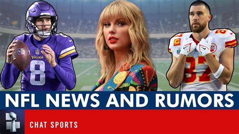 Kirk Cousins TRADE To Jets? FIRE Josh McDaniels? + Travis Kelce And Taylor Swift | NFL Rumors ...