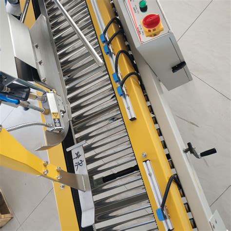 China Automatic Case Carton Box Sealers Machine With Nordson Hot Melt Glue Sealing China