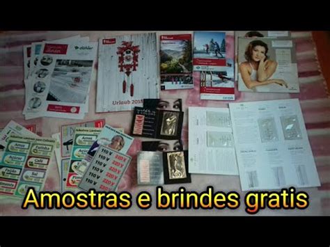 Amostras E Brindes Gratis YouTube