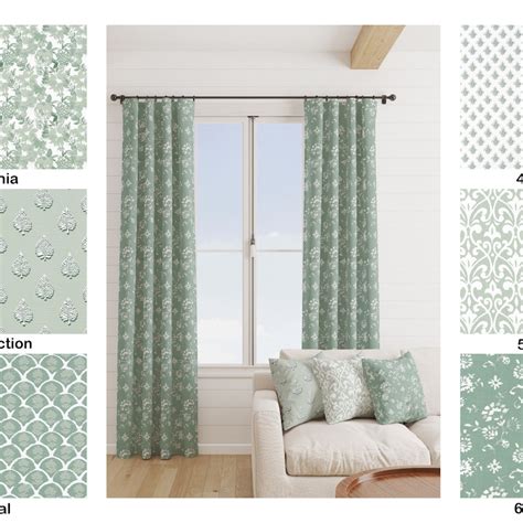 Sage Green Curtains - Etsy