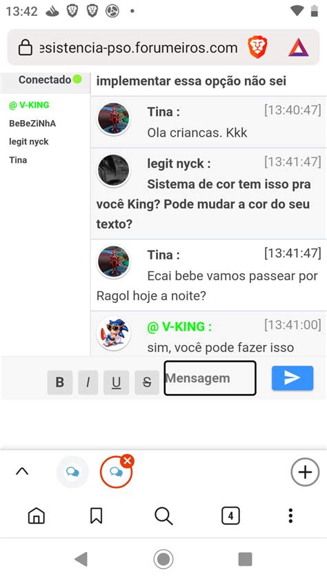 Op O Envio De Imagens No Chatbox