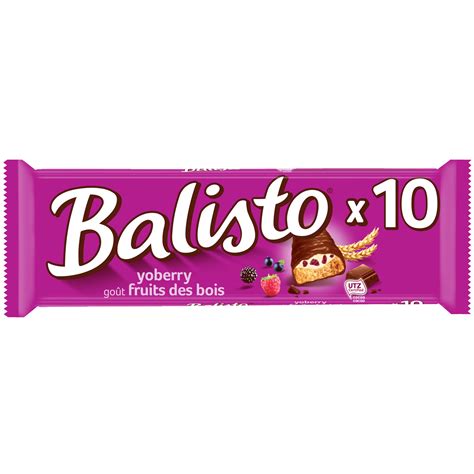 Calories Balisto Fruits Rouges