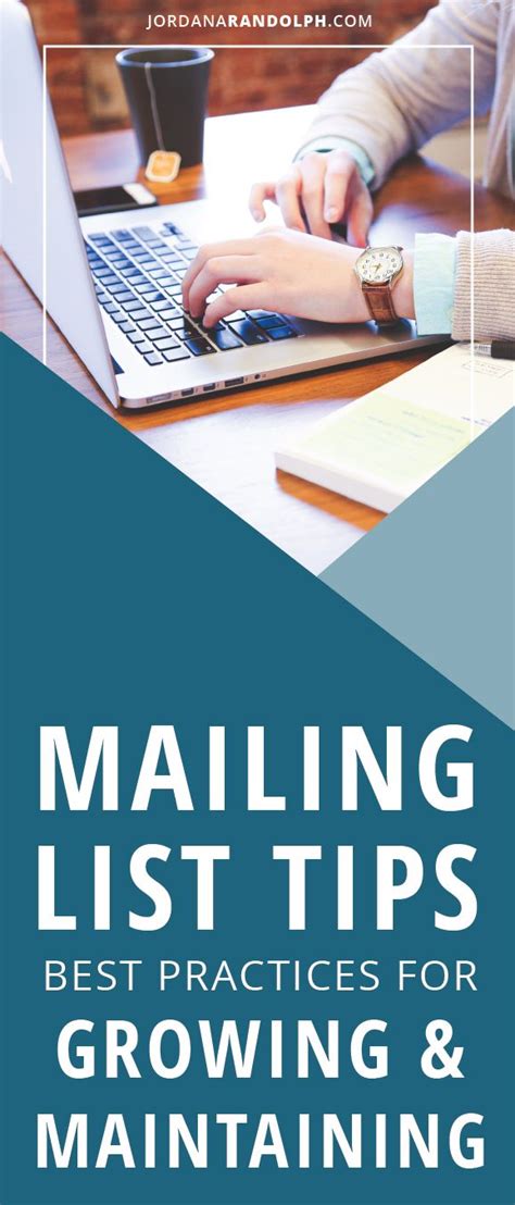 Best Practices for Growing Your Mailing List