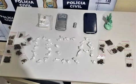 Pm De Picos Apreende Inv Lucros De Drogas E Conduz Suspeito De