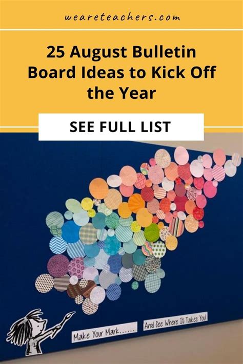 25 August Bulletin Board Ideas To Kick Off The Year August Bulletin Boards Elementary