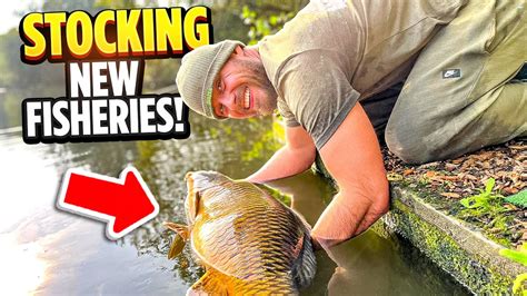 Stocking New Uk Carp Fisheries Tackle Shops With Parker Baits Youtube