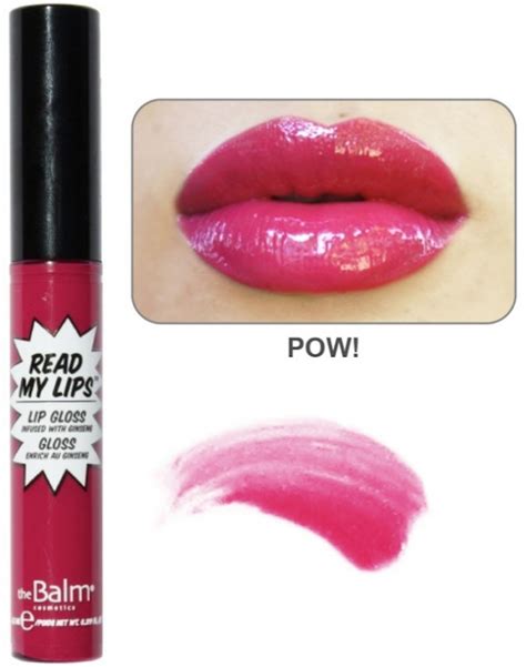 Thebalm Read My Lips Lip Gloss Beauty Review