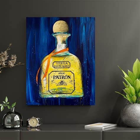 Patron Bottle Art