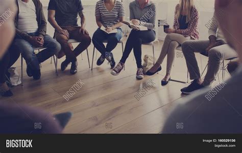 People Sitting Circle Image And Photo Free Trial Bigstock