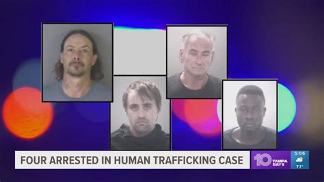 4 Men Arrested After Human Trafficking Investigation In Pasco Co