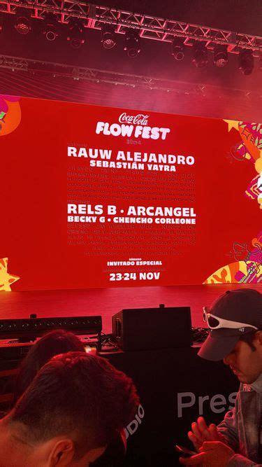 Flow Fest 2024 Cartel Oficial Rauw Alejandro Rels B Y Otros Artistas