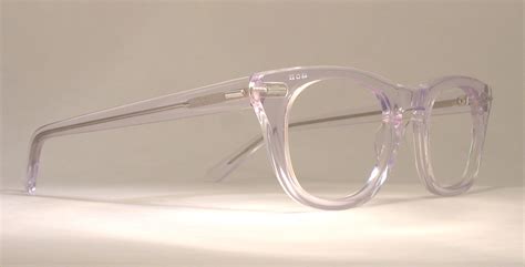 Optometrist Attic Shuron Freeway Crystal Clear Classic Eyeglass Frames