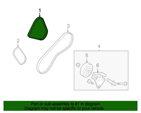 25212-26021 - Alternator Belt 2006-2011 Kia | Kia.Parts Store
