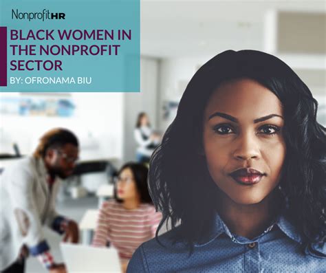 Black Women In The Nonprofit Sector Nonprofit Hr