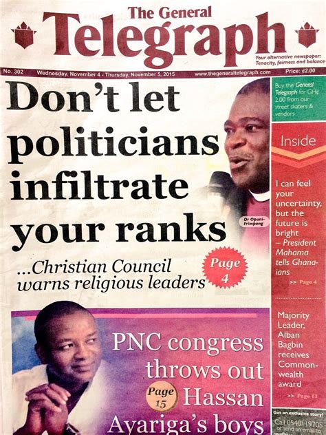 Newspaper Headlines Wednesday Th November Citi Fm