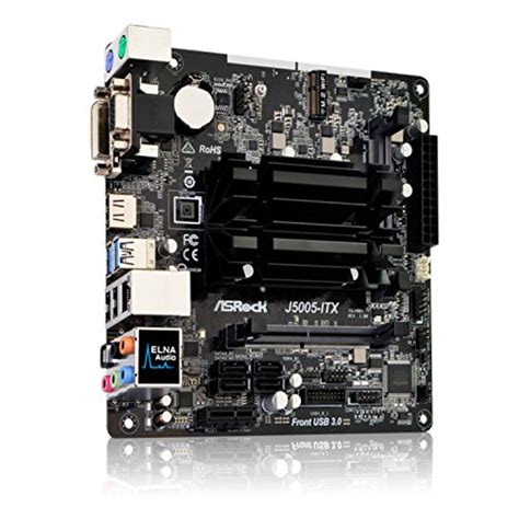ASRock J5005-ITX Intel Quad-Core Pentium Silver Processor (Up to 2.8 ...