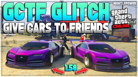 Gta Give Cars To Friends Glitch No Glitch Out Gctf Glitch How To