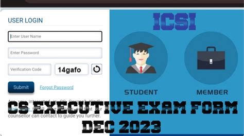 ICSI CS EXAM FORM HOW TO FILL CS EXAM FORM DEC 2023 COMPLETE