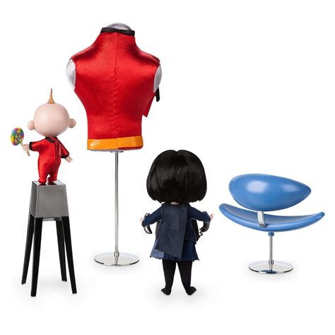 Edna Mode and Jack-Jack Disney Designer Collection PIXAR Animation Stu ...