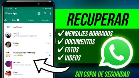 Como Recuperar Datos Borrados De Whatsapp 2023 Mensajes Fotos Videos