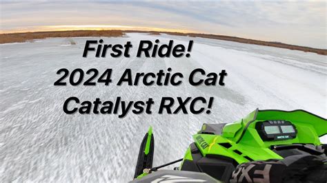 First Ride 2024 Arctic Cat Catalyst Rxc 600 Youtube