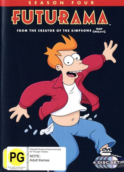 Futurama Season 4 4 Disc Slimline Set Dvd Buy Now At Mighty