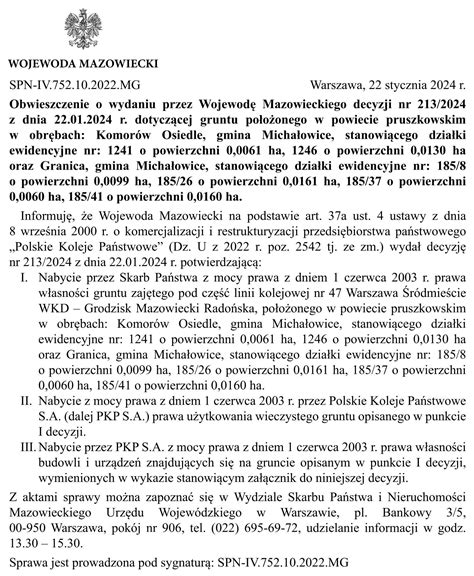 Wojewoda Mazowiecki Puls Biznesu Pb Pl