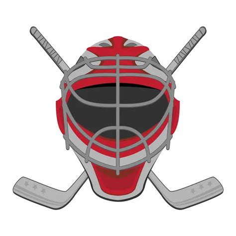 Hockey Goalie Mask Vector