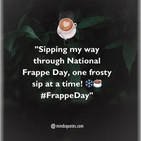 National Frappe Day Quotes Wishes Messages Captions